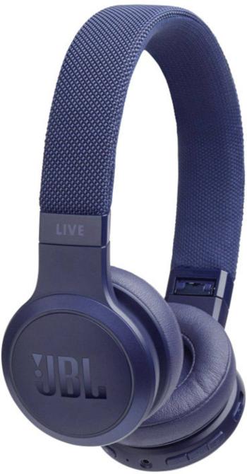 JBL Live 400BT Bluetooth  slúchadlá On Ear na ušiach Headset, personalizácie zvuku, regulácia hlasitosti modrá