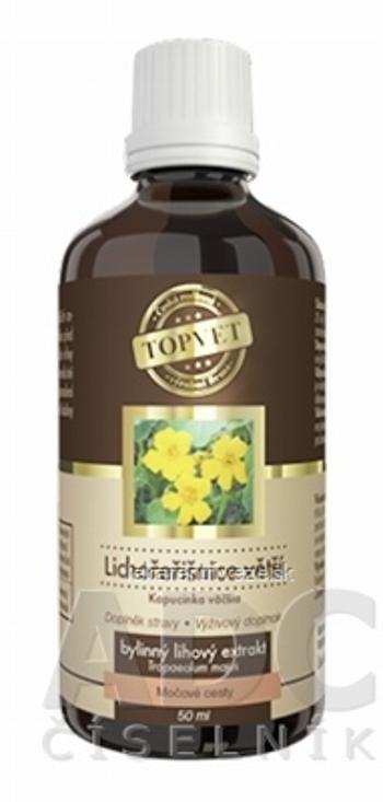 TOPVET Kapucínka tinktúra kvapky 1x50 ml