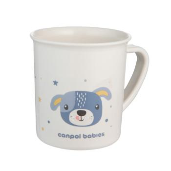 CANPOL BABIES Hrnček plastový CUTE ANIMALS - psík 170 ml