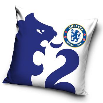 Carbotex Obliečka na vankúšik Chelsea FC Blue Lion, 40 x 40 cm