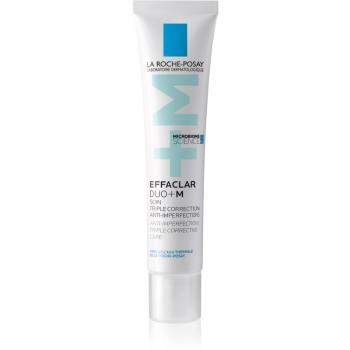 La Roche-Posay Effaclar DUO (+M) korekčná obnovujúca starostlivosť proti nedokonalostiam pleti a stopám po akné 40 ml