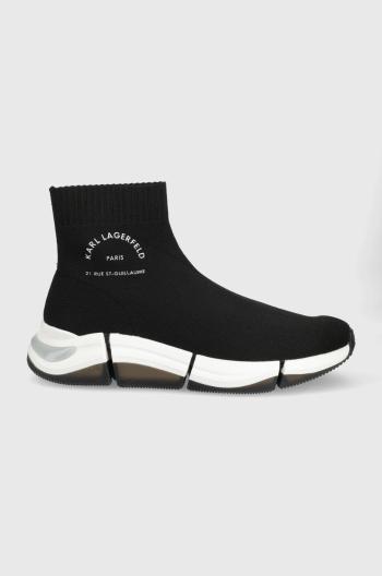 Topánky Karl Lagerfeld Quadro čierna farba