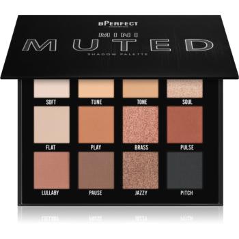 BPerfect Muted paletka očných tieňov Mini 115 g