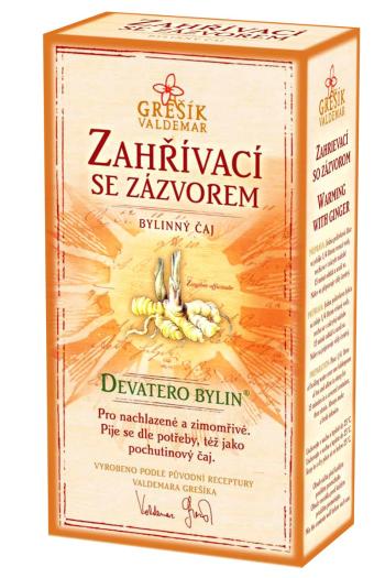 Zahrievací čaj so zázvorom