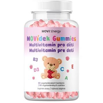 MOVit MOVídek Gummies 60 kusov (8594202101228) + ZDARMA Šatka Movit Energy