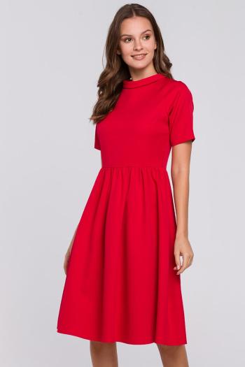 Červené šaty K028