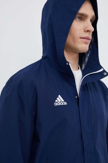 Bunda adidas Performance pánska, tmavomodrá farba, prechodná