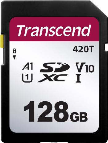 Transcend TS128GSDC420T pamäťová SD karta 128 GB v30 Video Speed Class