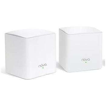 Tenda Nova MW5c (2 ks) WiFi Mesh Gigabit router AC1200 Dual Band, MU-MIMO, Beamforming, GWAN, GLAN, (MW5c (2-pack))