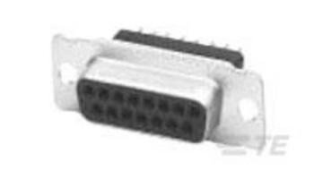 TE Connectivity AMPLIMITE Straight Posted Metal ShellAMPLIMITE Straight Posted Metal Shell 205734-5 AMP
