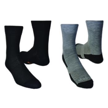 Ponožky Vavrys LIGHT TREK CMX 2pack 28327-87 - čierna+sivá 46-48