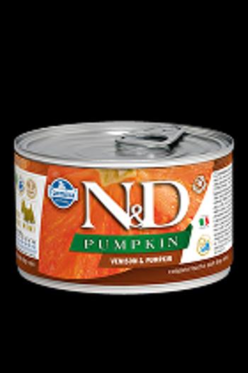 N&D DOG PUMPKIN Adult Venison & Pumpkin Mini 140g 1 + 1 zadarmo