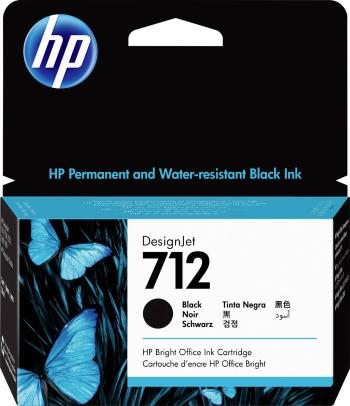 HP Ink cartridge 712 originál Single čierna 3ED70A