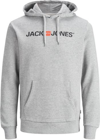 Jack&Jones Pánska mikina Regular Fit JJECORP 12137054 Light Grey Melange XL