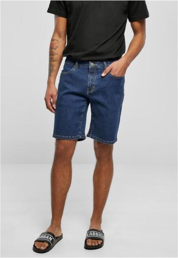 Urban Classics Relaxed Fit Jeans Shorts mid indigo washed - 36