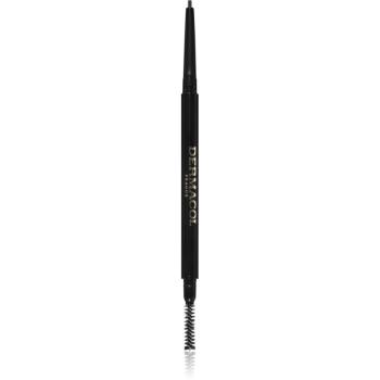 Dermacol Eyebrow Micro Styler automatická ceruzka na obočie s kefkou odtieň No. 03 0,1 g