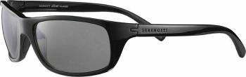 Serengeti Bormio Shiny Black/Saturn Polarized Smoke