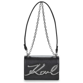 Karl Lagerfeld  K/SIGNATURE SM SHOULDERBAG  Tašky cez rameno Čierna