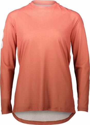 POC Essential MTB Lite LS Jersey Gradient Ammolite Coral XS