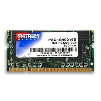 Patriot 1GB 400MHz DDR CL3 SODIMM