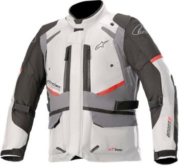 Alpinestars Andes V3 Drystar Jacket Ice Gray/Dark Gray 3XL Textilná bunda