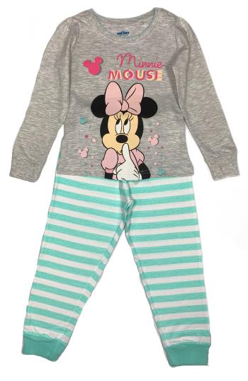 EPlus Dievčenské pyžamo - Minnie Mouse zelené Veľkosť - deti: 134
