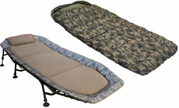 ZFISH Camo Set Flat Bedchair + Sleeping Bag Lehátko