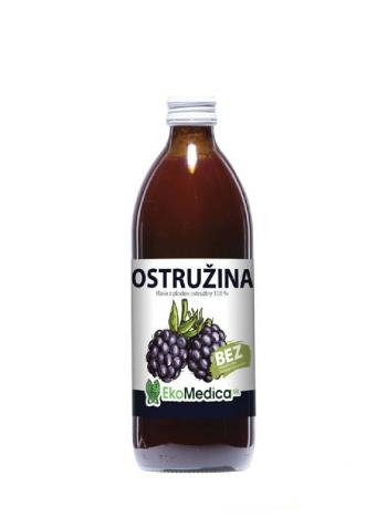 Ostružina 100% šťava EKOMEDICA 500 ml