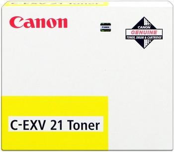 Canon C-EXV21 (0454B002) žltý (yellow) originálny toner