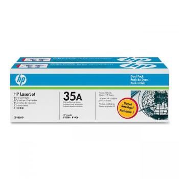 HP CB435AD - originálny toner HP 35A, čierny, 2x1500 2ks