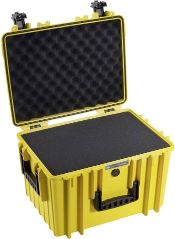 B & W International outdoorový kufrík  outdoor.cases Typ 5500 37.9 l (š x v x h) 495 x 365 x 315 mm žltá 5500/Y/SI