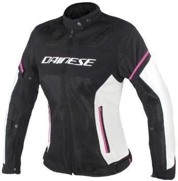 Dainese Air Frame D1 Lady Black/Vaporous Gray/Fuxia 44 Textilná bunda