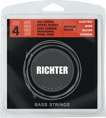 Richter Ion Coated Electric Bass 4 Strings - 045-105 Struny pre basgitaru