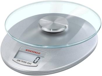 Soehnle KWD Roma silver digitálna kuchynská váha digitálna Max. váživosť=5 kg strieborná
