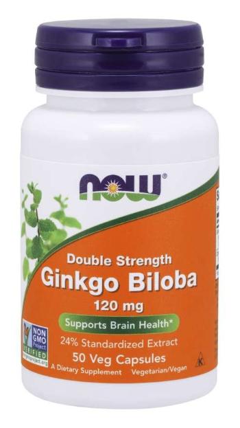 NOW Foods Ginkgo Biloba 60 mg 120 kapsúl