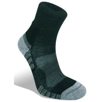 Ponožky Bridgedale Hike Lightweight Merino Performance Ankle black/silver/822 M (6-8,5) UK