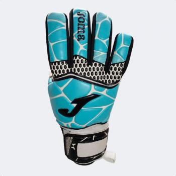 GK- PRO GOALKEEPER GLOVES WHITE TURQUOISE 7