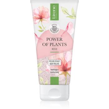 Lirene Power of Plants Rose peelingový gél s hydratačným účinkom 175 ml