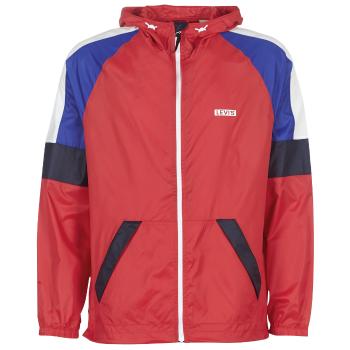 Levis  COLORBLOCK WINDRUNNER  Bundy Windstopper Červená