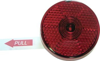 Point 19045601 LED  bezpečnostné osvetlenie na odev/bicykel, červená