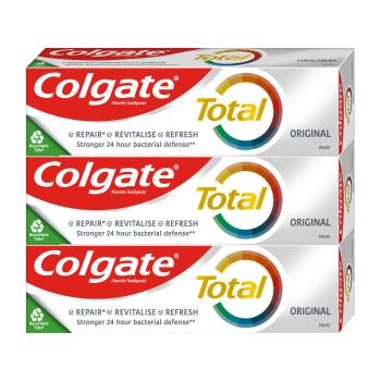 COLGATE Celková originálna zubná pasta 3 x 75 ml