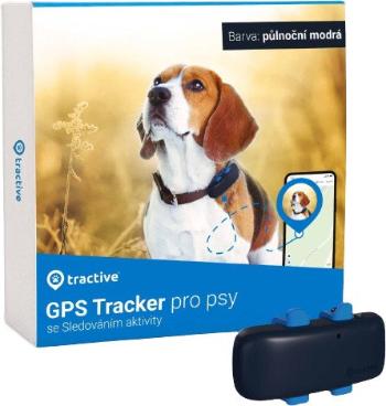 Tractive GPS DOG 4 Sledovanie polohy a aktivity pre psov, modrý