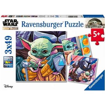 Ravensburger puzzle 052417 Star Wars: Mandalorian 3× 49 dielikov (4005556052417)