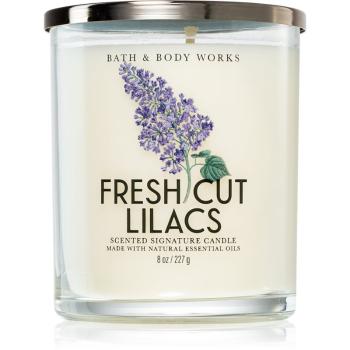 Bath & Body Works Fresh Cut Lilacs vonná sviečka 227 g