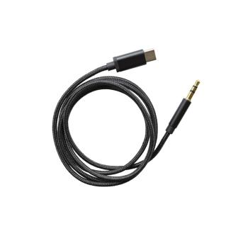 MOBILNET DAD-0088-3.5-TYPEC CIERNY TYPE C - 3,5MM JACK AUDIO KABEL (E)