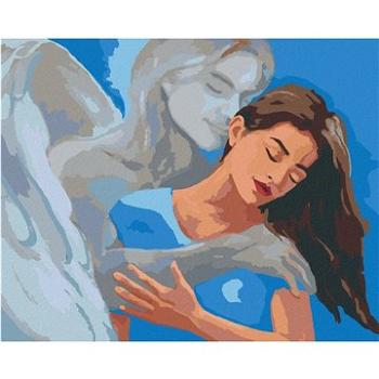 Maľovanie podľa čísel – Žena v objatí anjela (HRAbz33267nad)