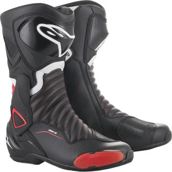 Alpinestars SMX-6 V2 Boots Black/Gray/Red Fluo 49 Topánky