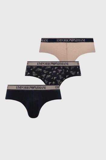 Slipy Emporio Armani Underwear 3-pak pánske