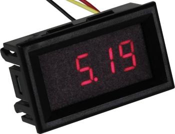 Joy-it VM433 digitálny panelový merač Digitálny voltmeter 4 číslice