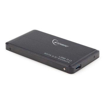 Gembird externy USB 3.0 case, 2.5'' SATA, cierny hlinik, HDD/SSD EE2-U3S-2